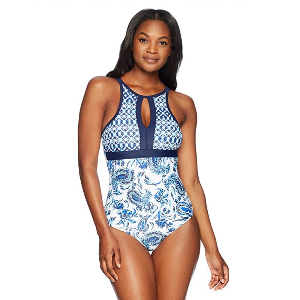 Women’s COASTAL BLUE One Piece Swimsuit